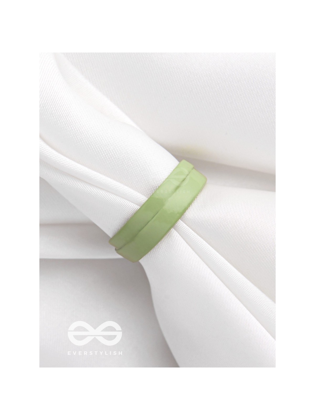 MY MINTY LUSH - ADJUSTABLE ACRYLIC RING