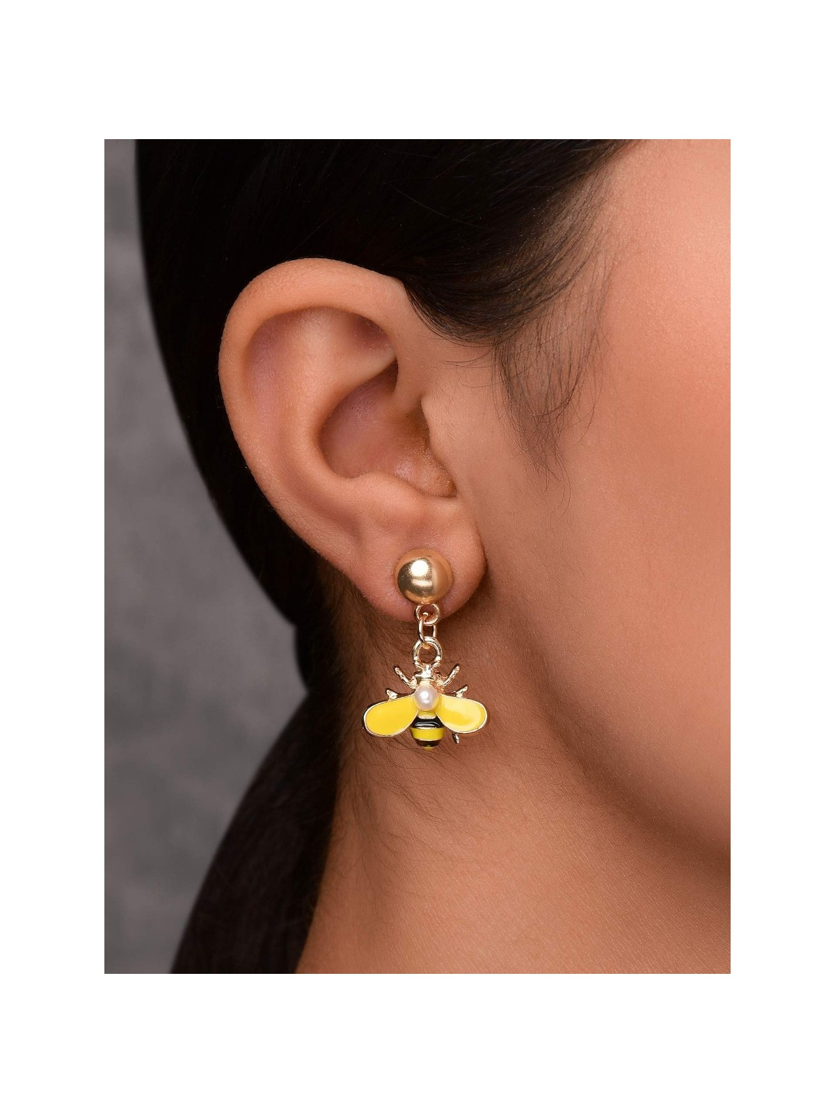 THE BUZZIN BEE - CUTE DROP EARRINGS