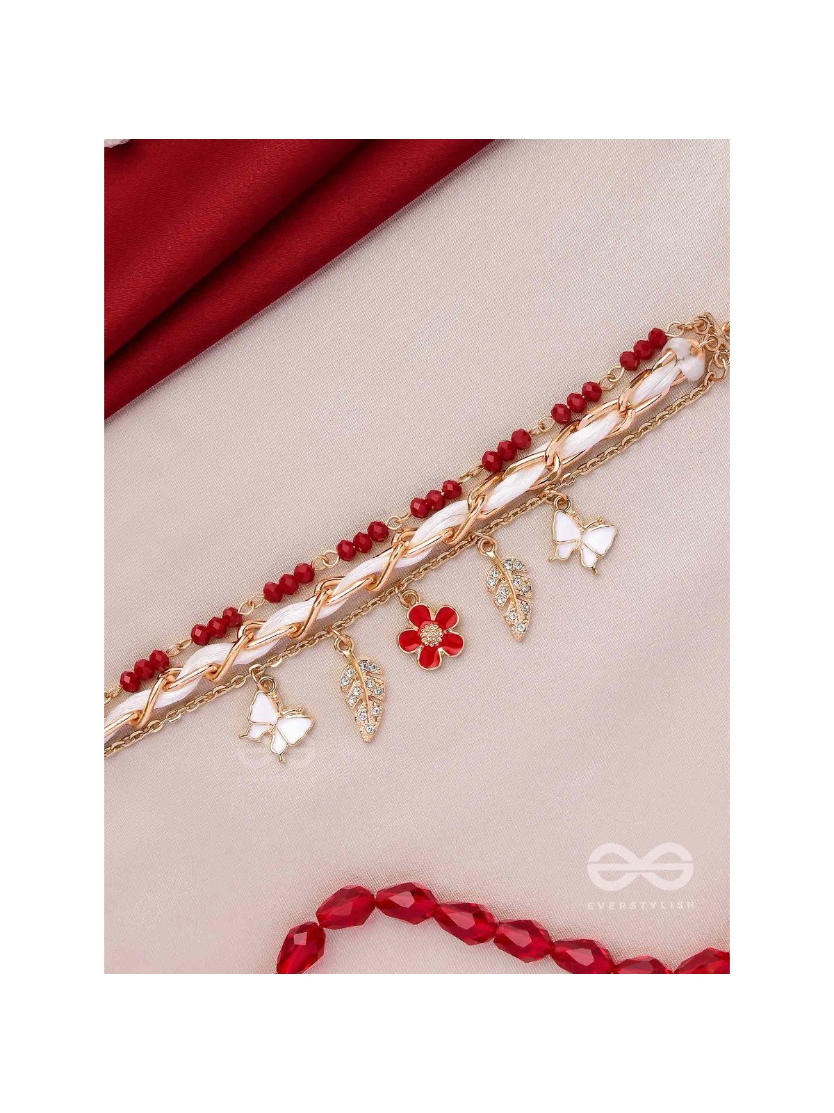 THE SCARLET'S GARDEN - STATEMENT MULTILAYERED BRACELET