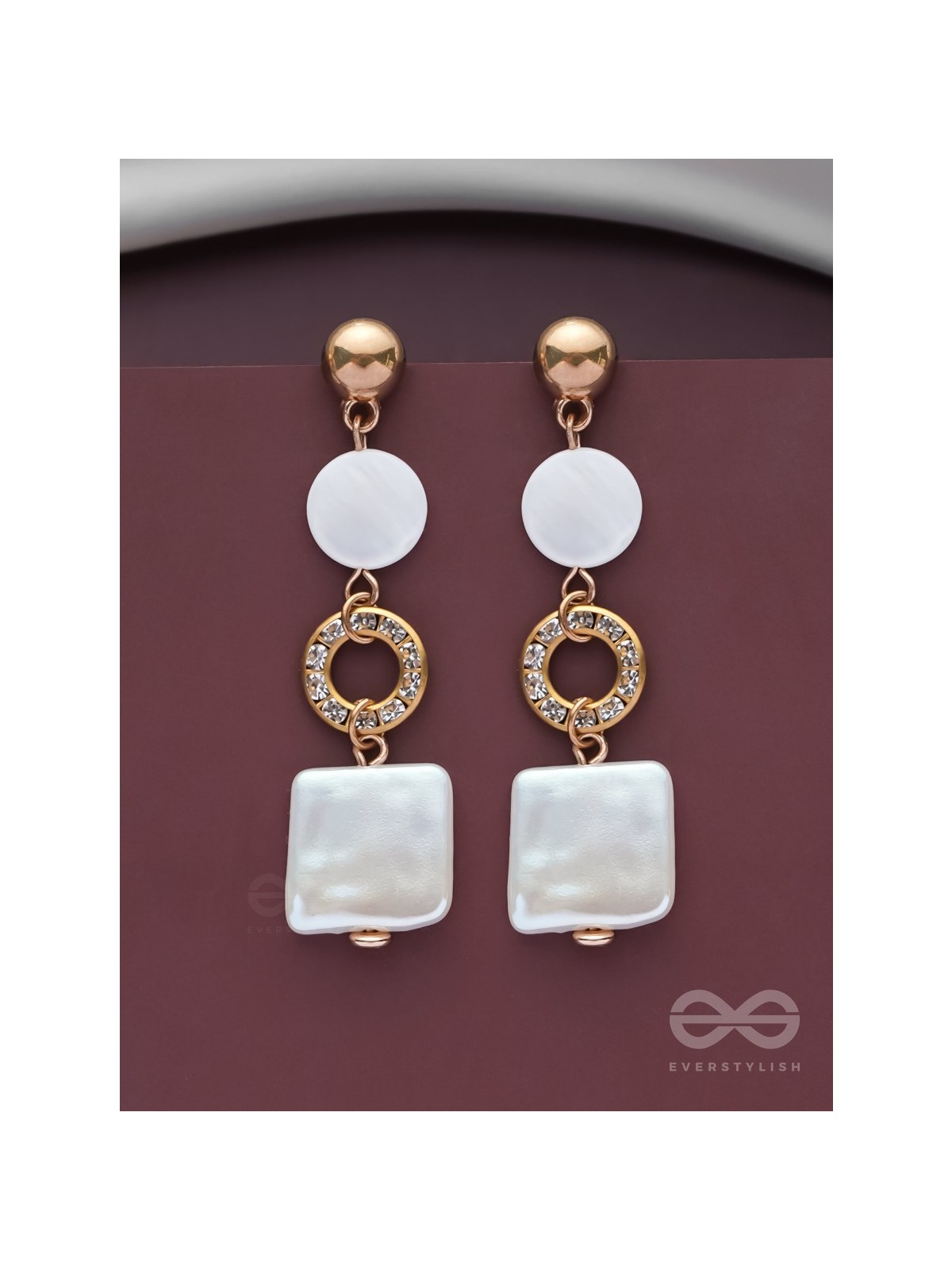 LIGHTHEARTED CHIC CHARM - CASUAL DROP EARRINGS