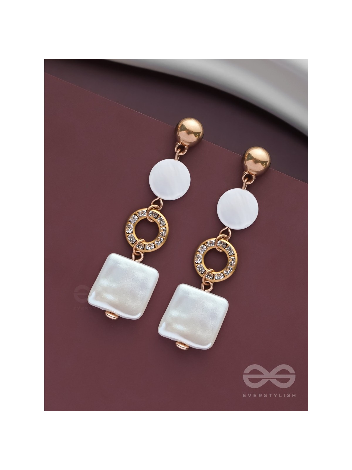 LIGHTHEARTED CHIC CHARM - CASUAL DROP EARRINGS