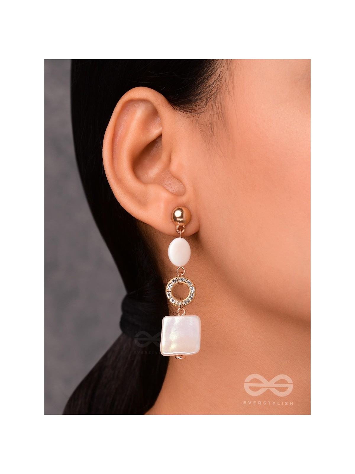 LIGHTHEARTED CHIC CHARM - CASUAL DROP EARRINGS