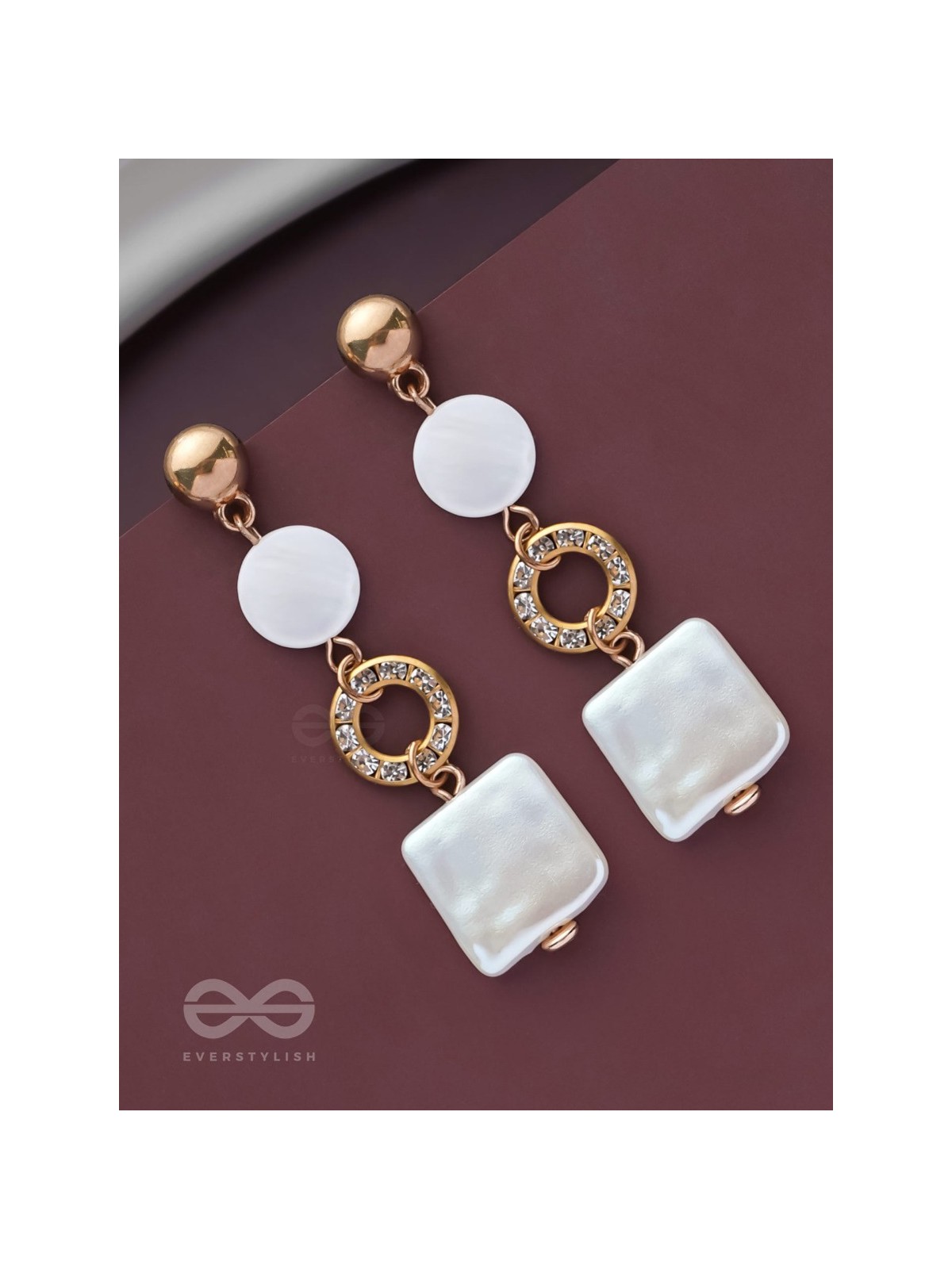 LIGHTHEARTED CHIC CHARM - CASUAL DROP EARRINGS