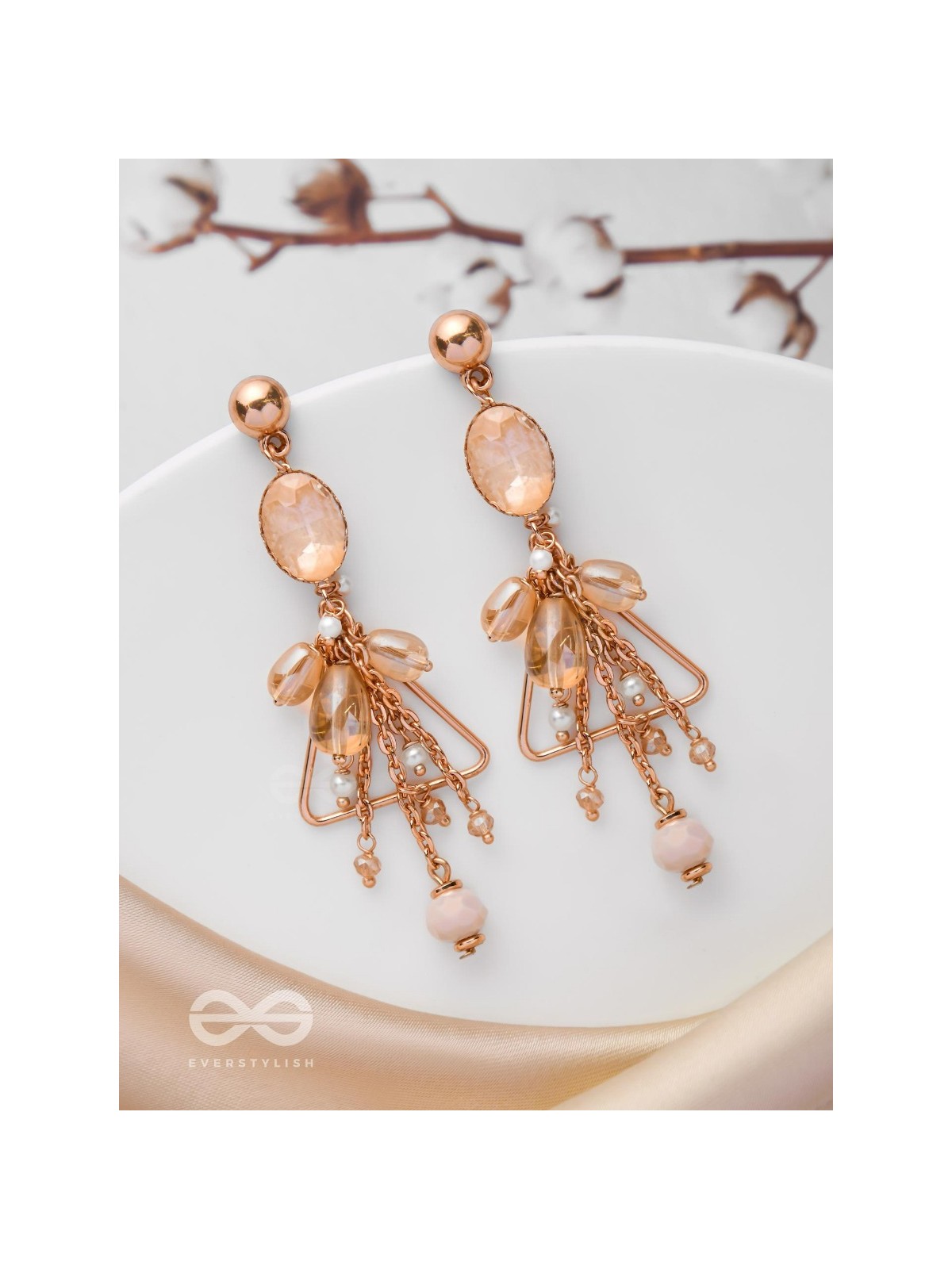 THE SUNSHINE SPARKLERS - GOLDEN DROP EARRINGS