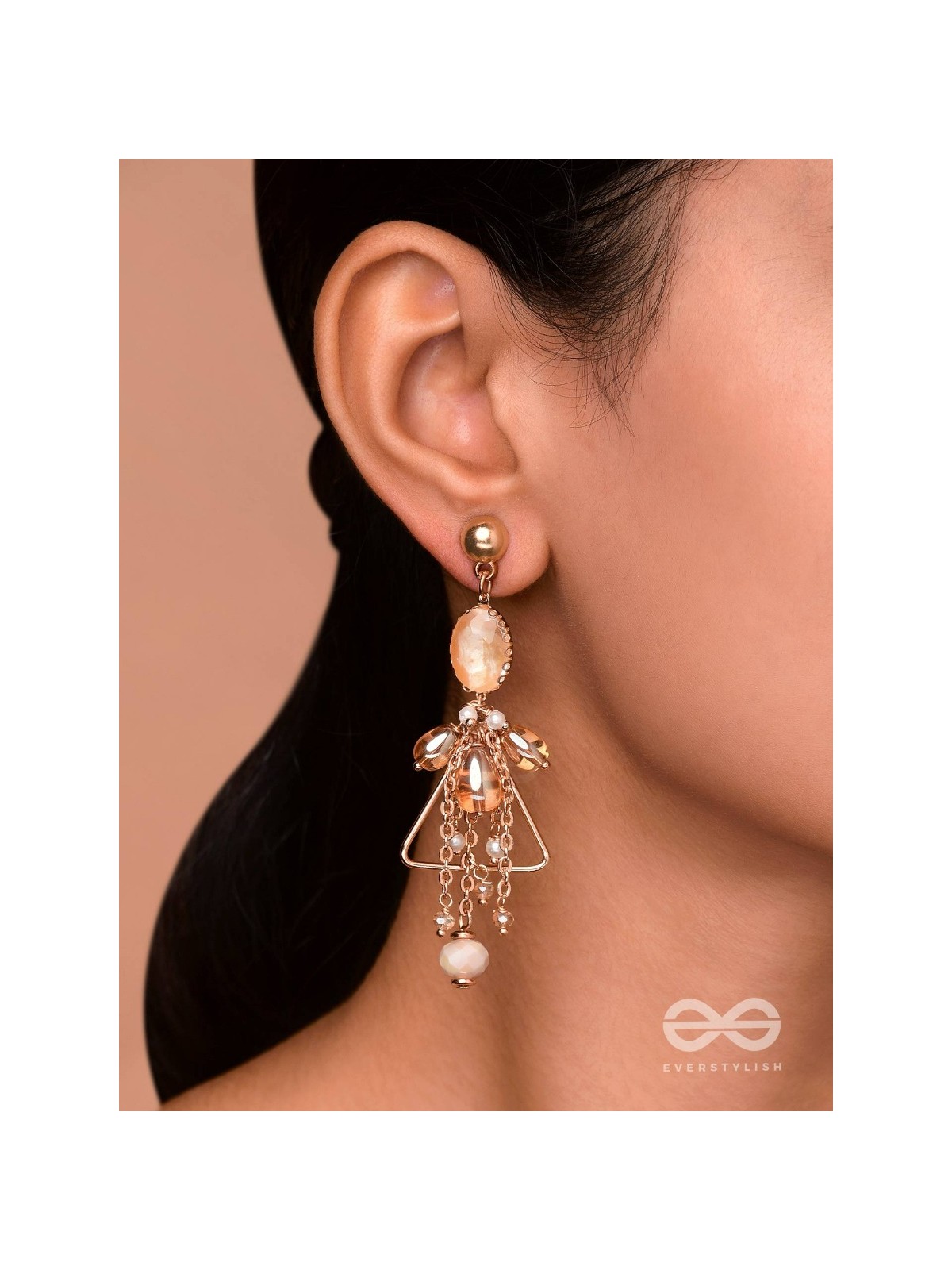 THE SUNSHINE SPARKLERS - GOLDEN DROP EARRINGS