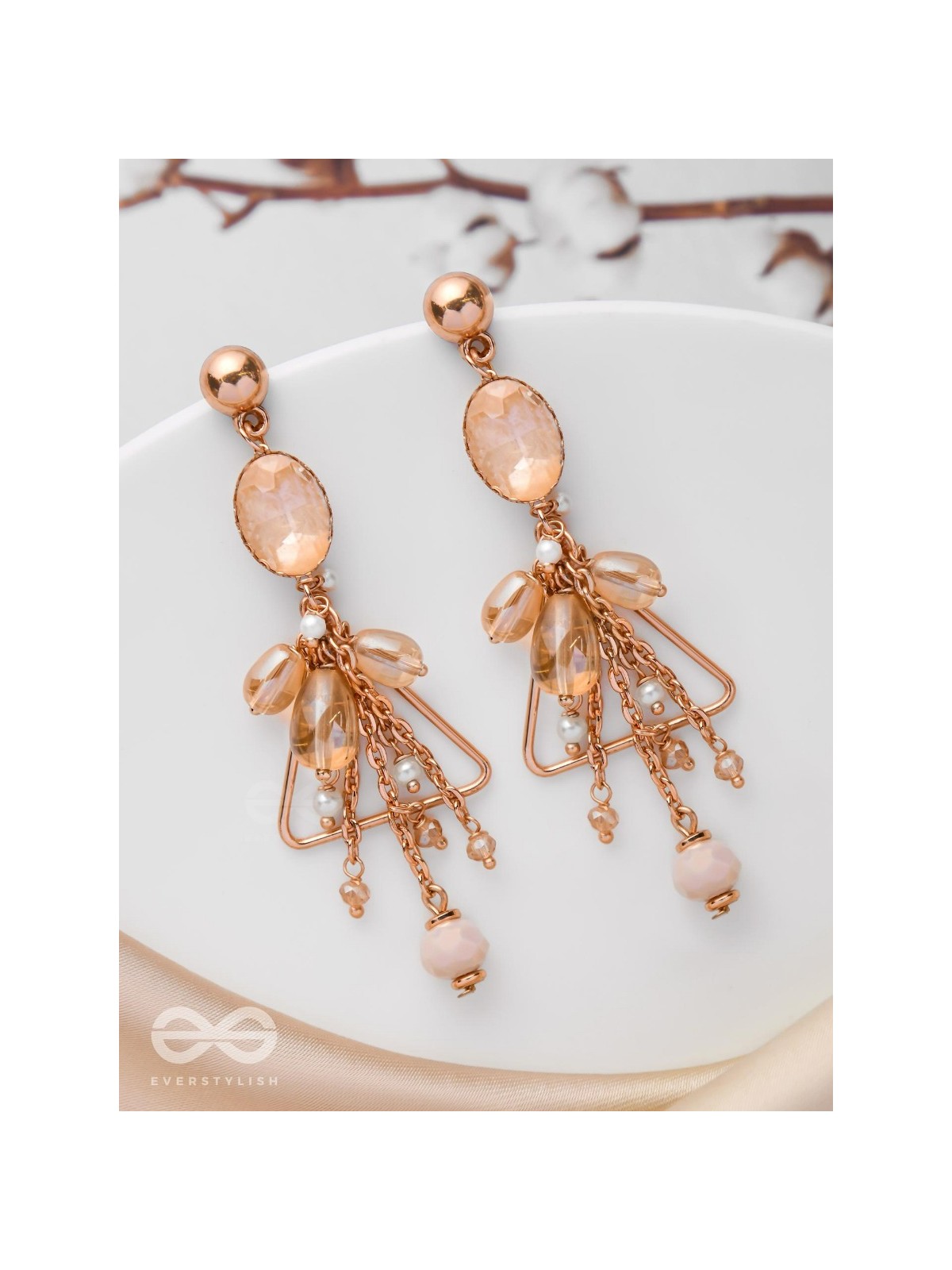 THE SUNSHINE SPARKLERS - GOLDEN DROP EARRINGS