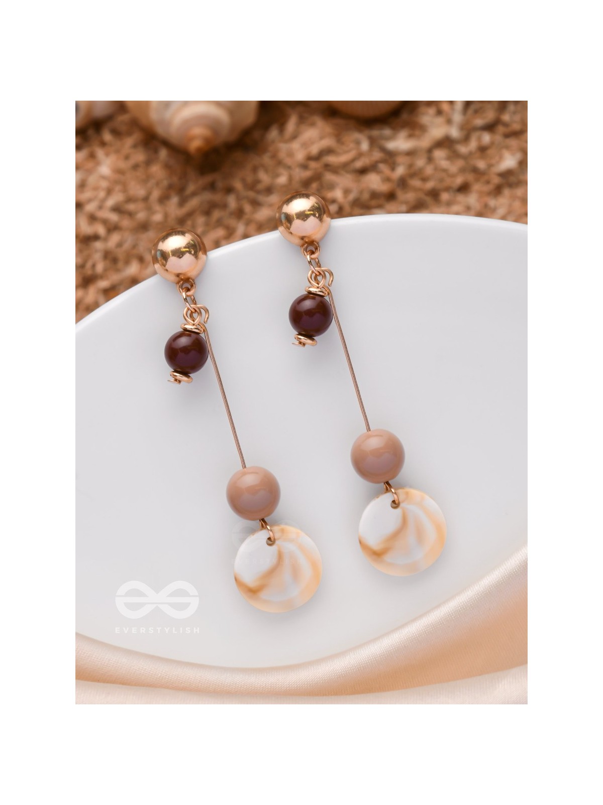 SEASHELL SECRETS - CASUAL DROP EARRINGS