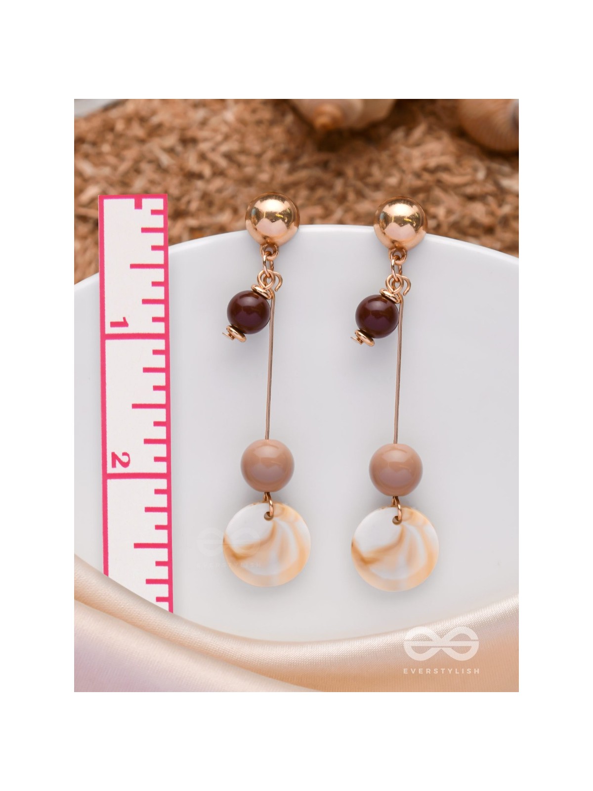 SEASHELL SECRETS - CASUAL DROP EARRINGS