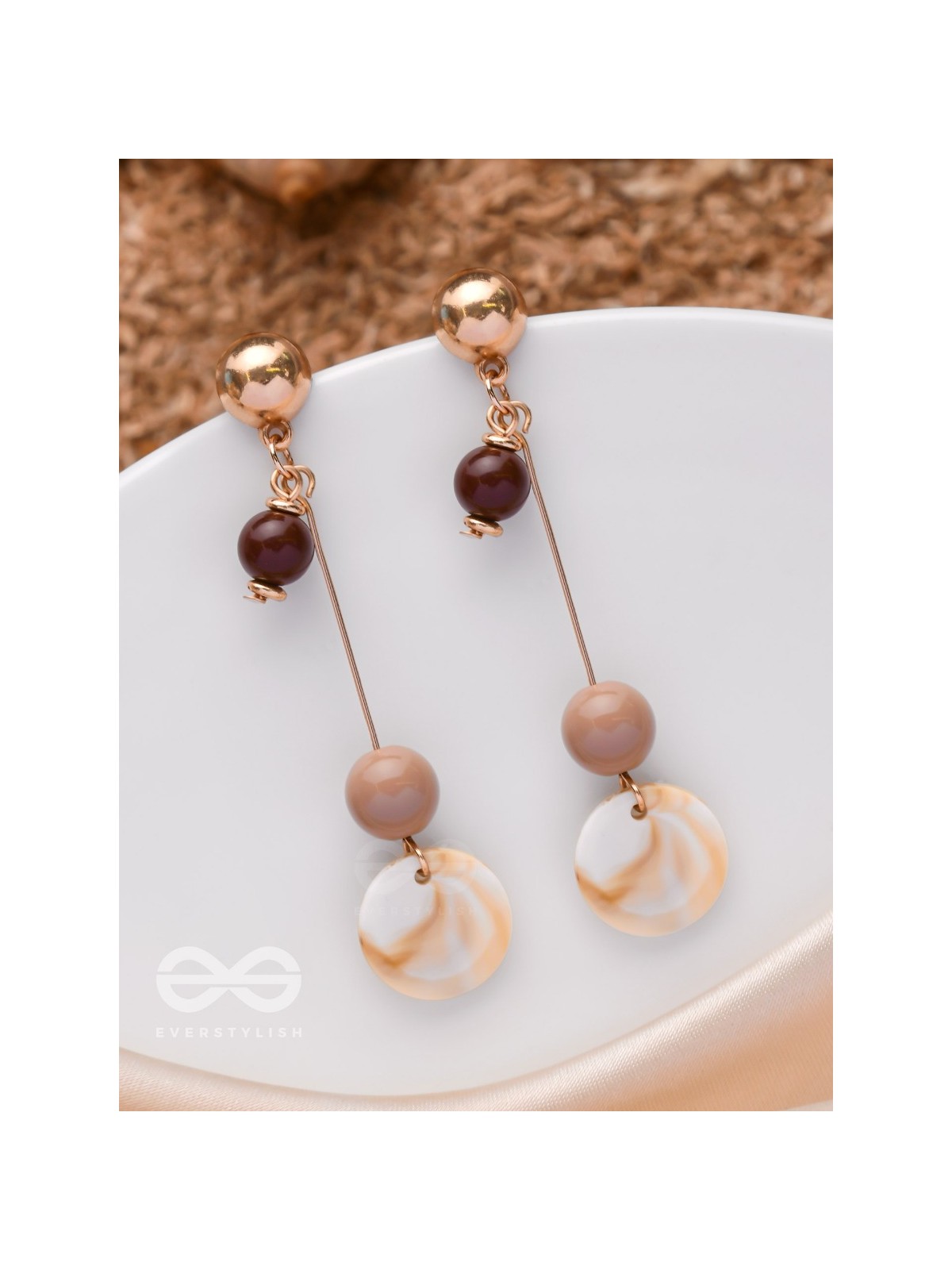 SEASHELL SECRETS - CASUAL DROP EARRINGS