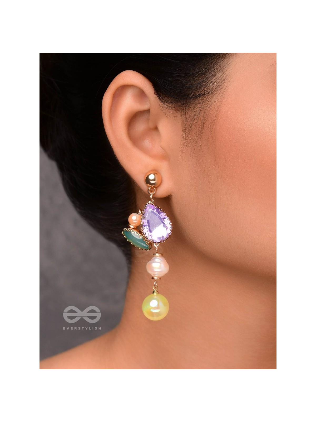 LAVISH IVY ECLAT - STATEMENT DROP EARRINGS