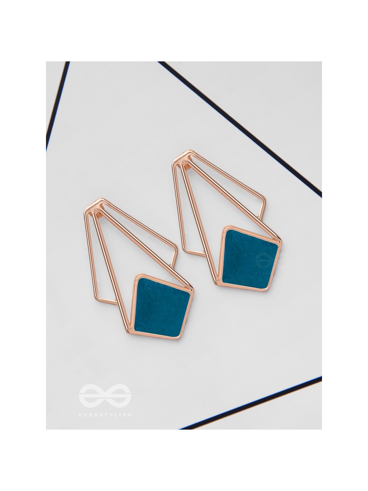 THE ARTISTIC DUSK - CASUAL ENAMELLED EARRINGS