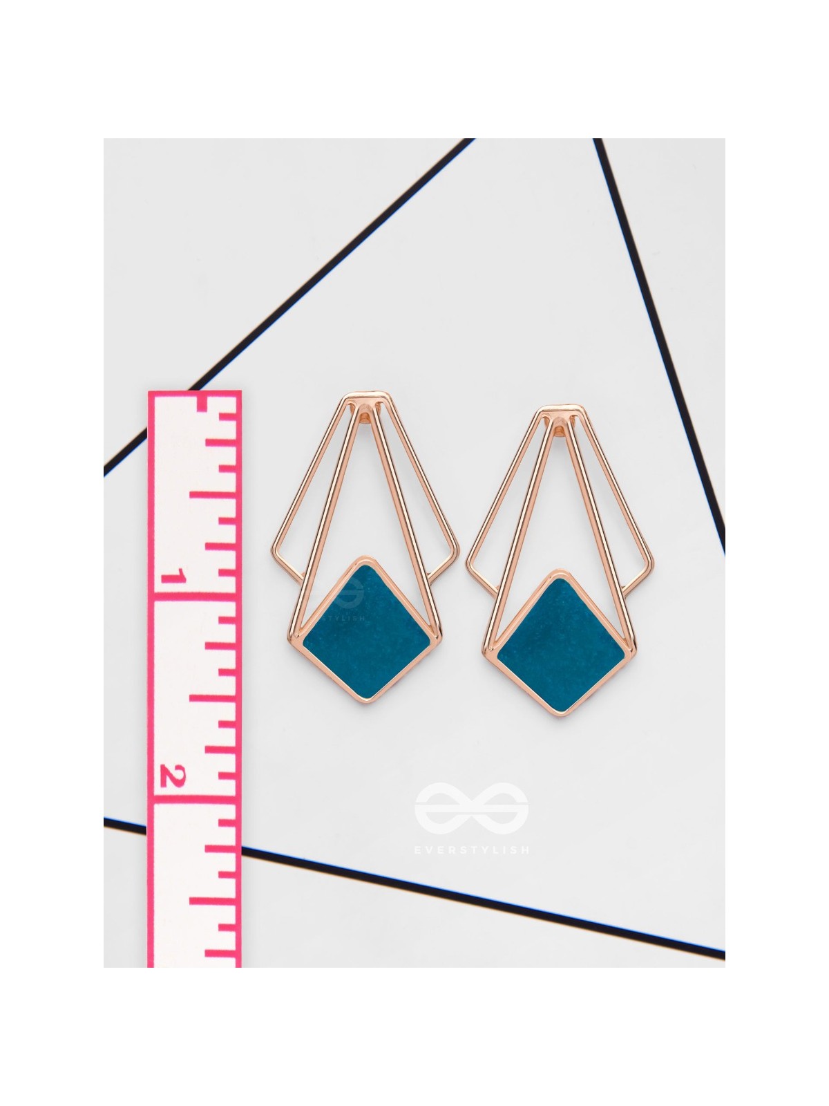 THE ARTISTIC DUSK - CASUAL ENAMELLED EARRINGS