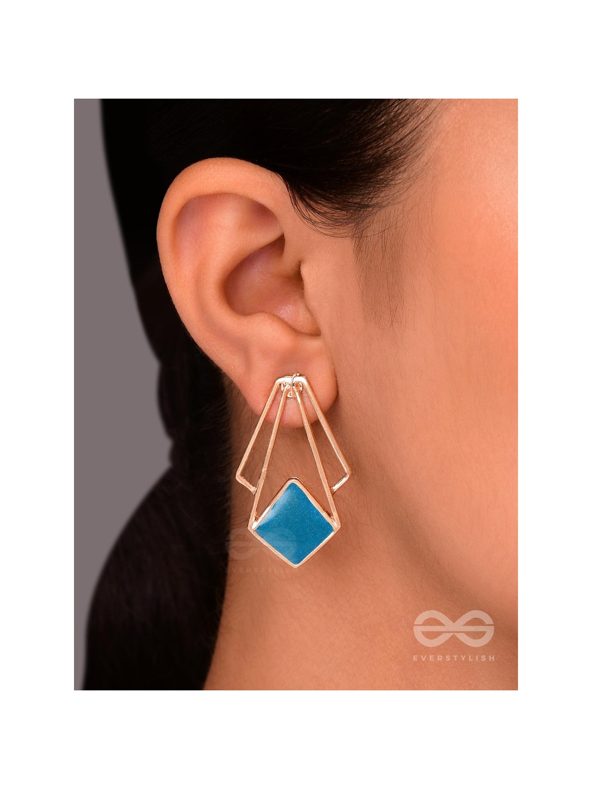 THE ARTISTIC DUSK - CASUAL ENAMELLED EARRINGS