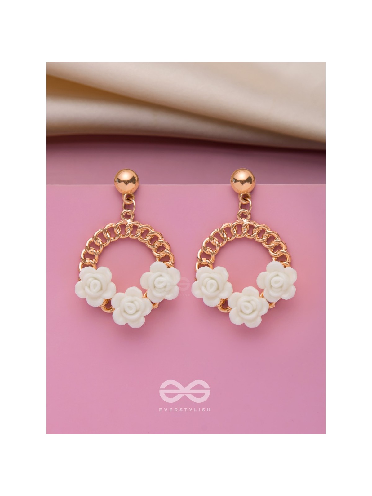 The Milky Blooms - Golden Earrings