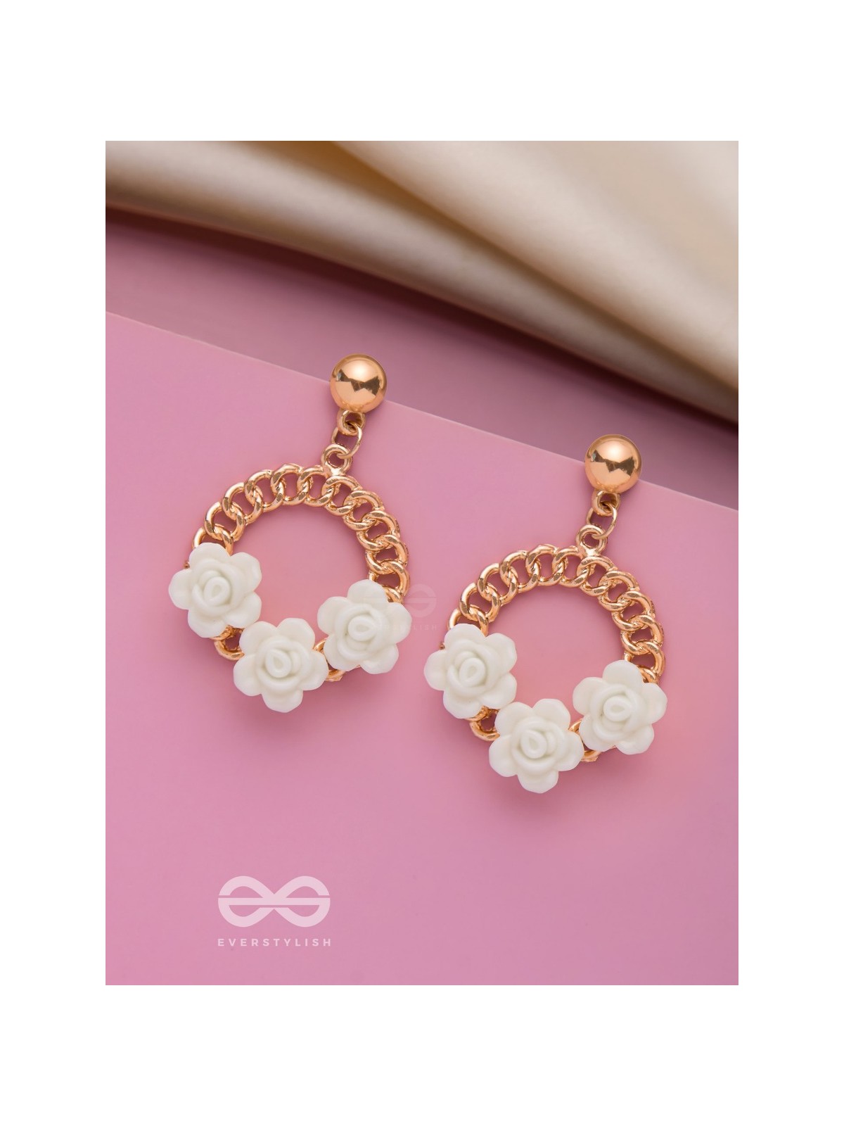 The Milky Blooms - Golden Earrings