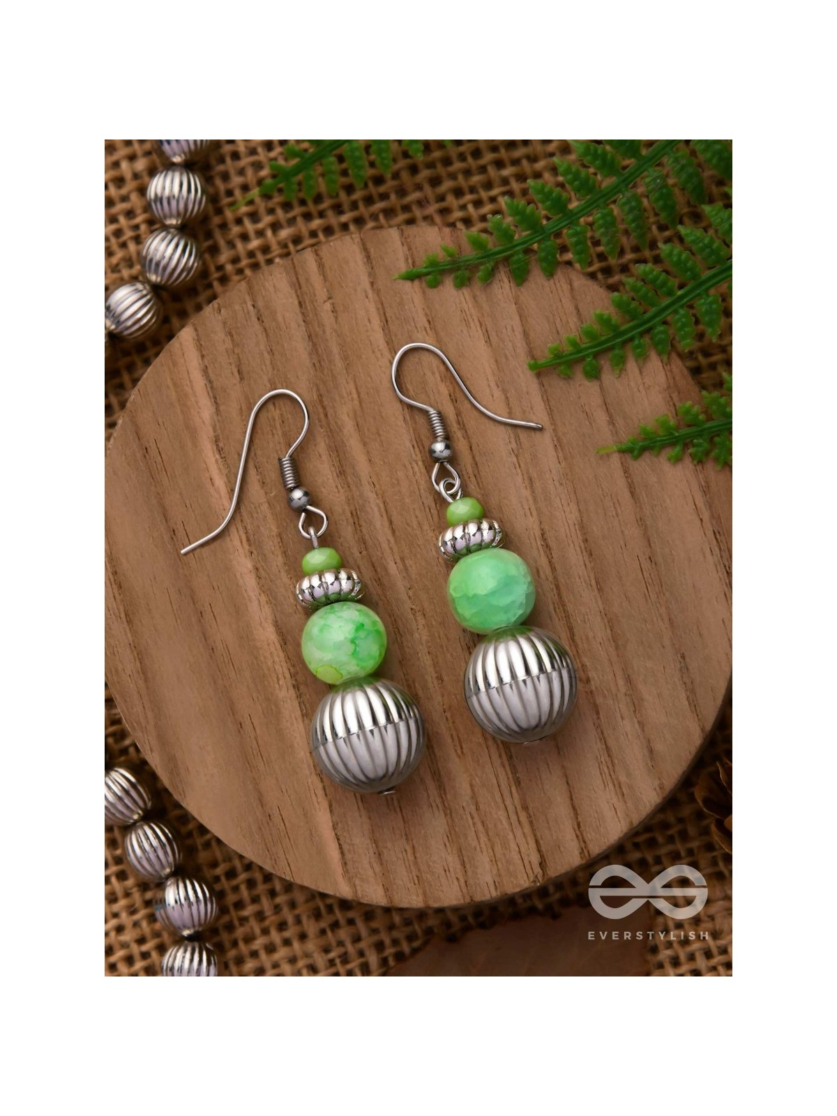 SKY DELIGHT DROPS - CLASSY SILVER EARRINGS