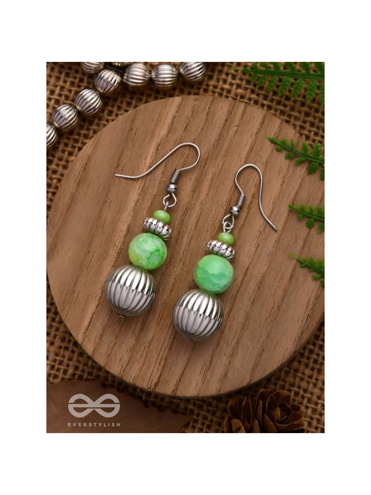 SKY DELIGHT DROPS - CLASSY SILVER EARRINGS