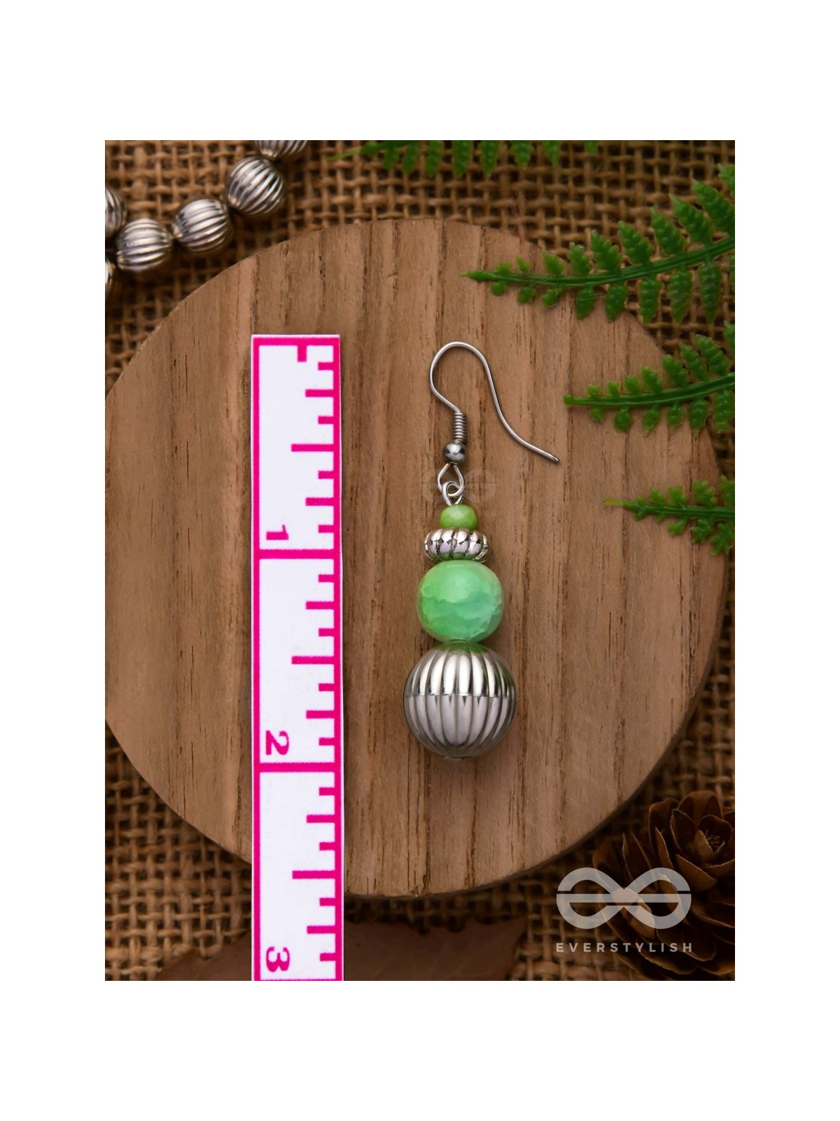 SKY DELIGHT DROPS - CLASSY SILVER EARRINGS