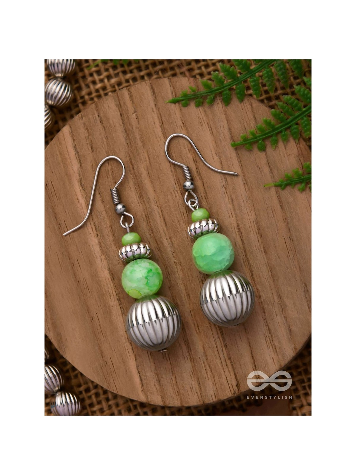 SKY DELIGHT DROPS - CLASSY SILVER EARRINGS