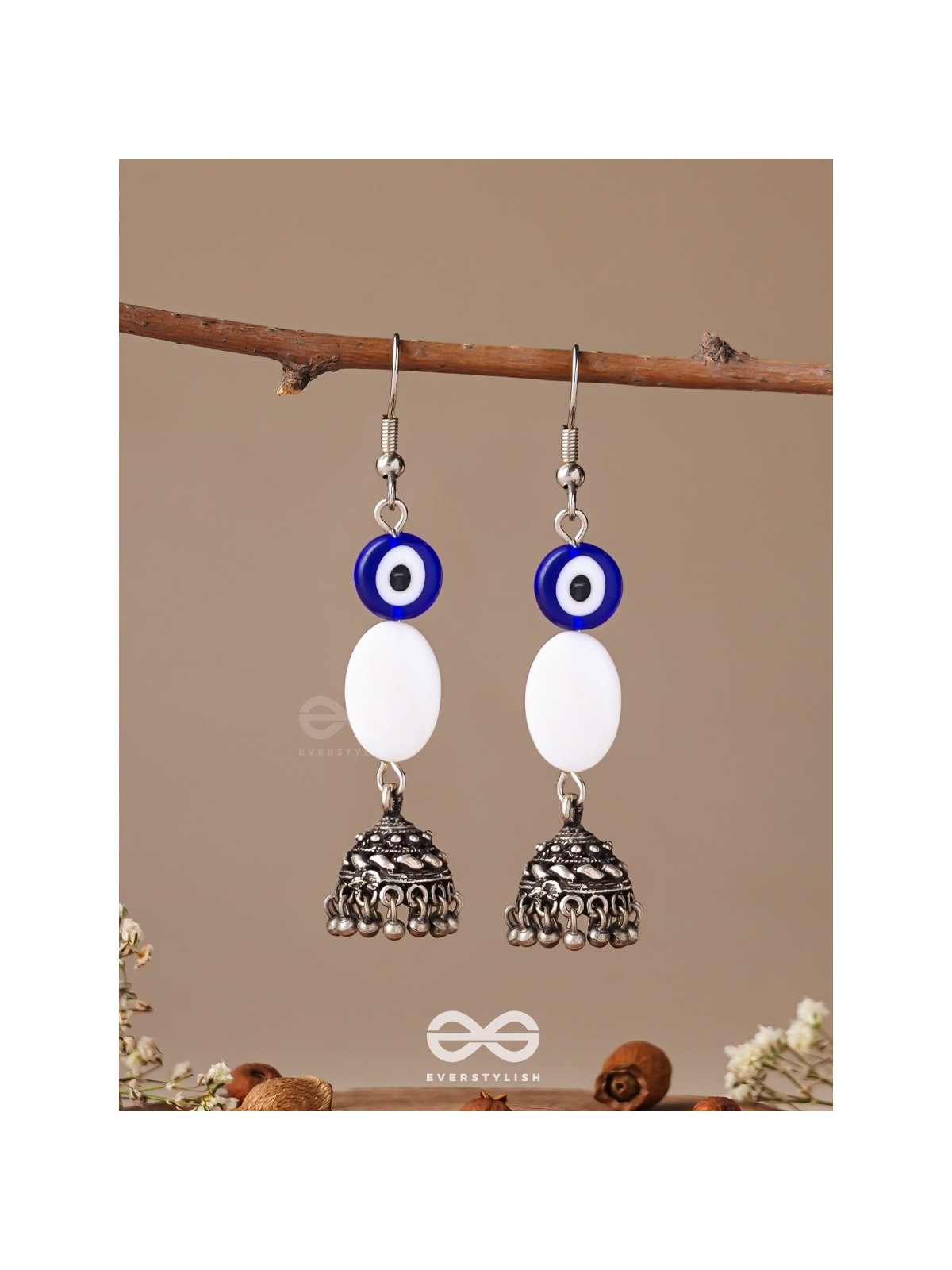 The Miniature Guardian - Oxidised Earrings