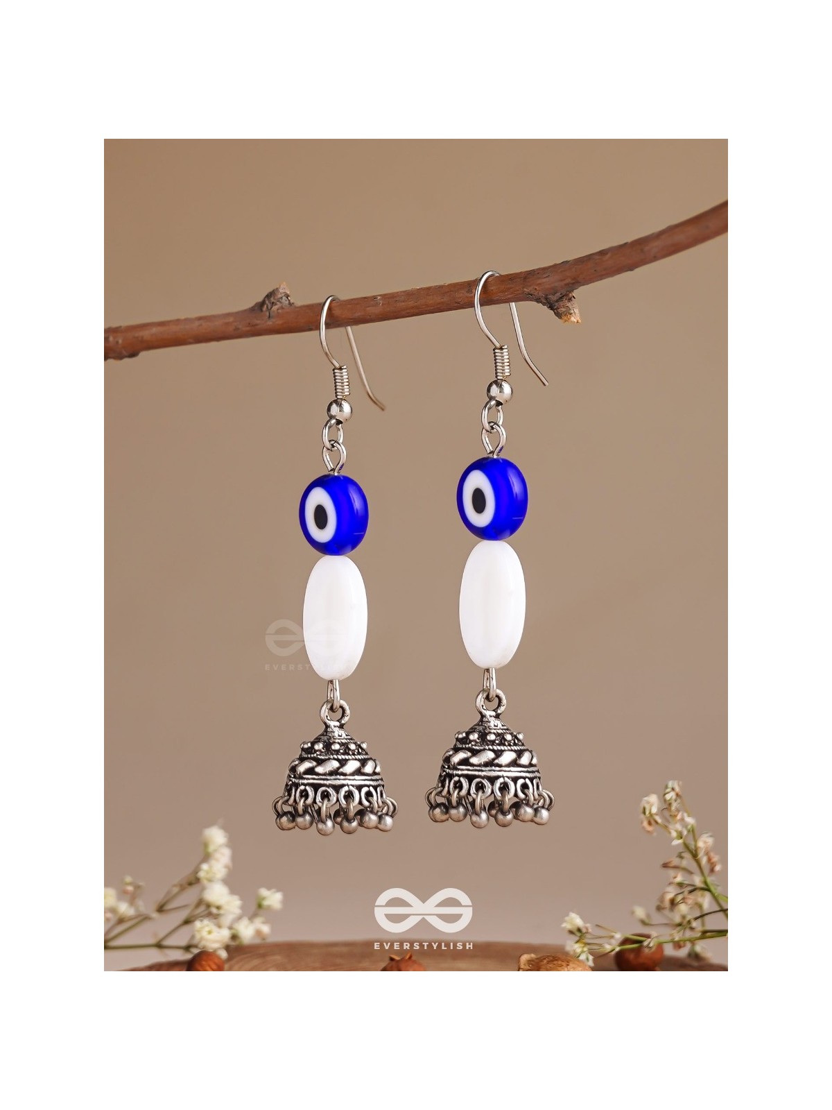 The Miniature Guardian - Oxidised Earrings