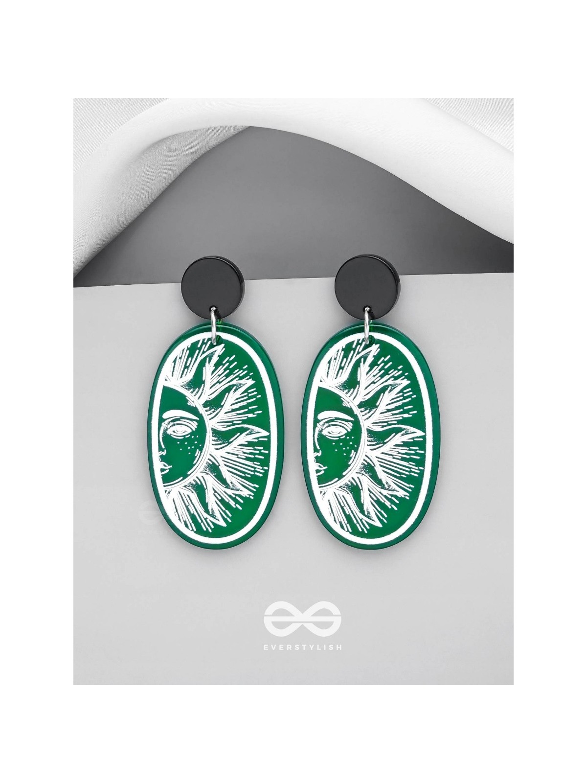 DAYDREAMS & SUNFEELS- STATEMENT ACRYLIC EARRINGS