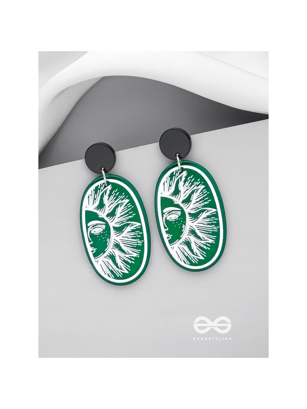 DAYDREAMS & SUNFEELS- STATEMENT ACRYLIC EARRINGS