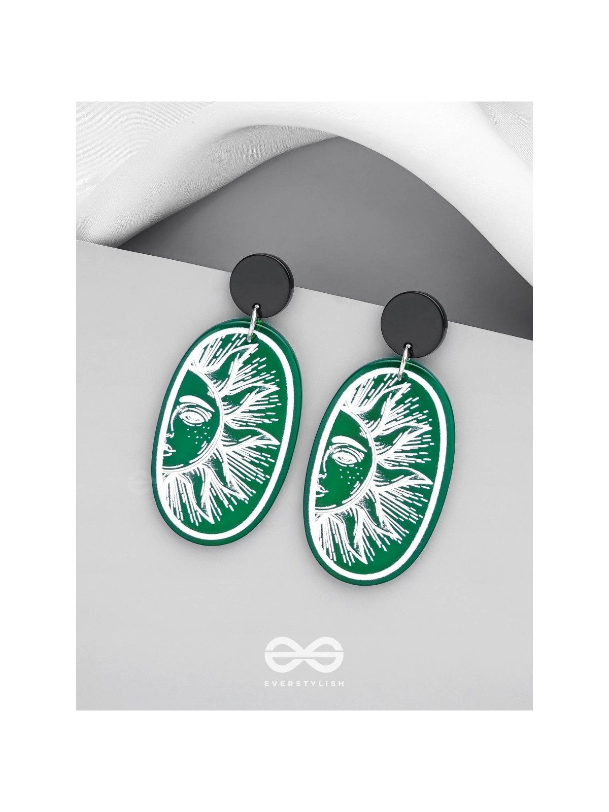 DAYDREAMS & SUNFEELS- STATEMENT ACRYLIC EARRINGS