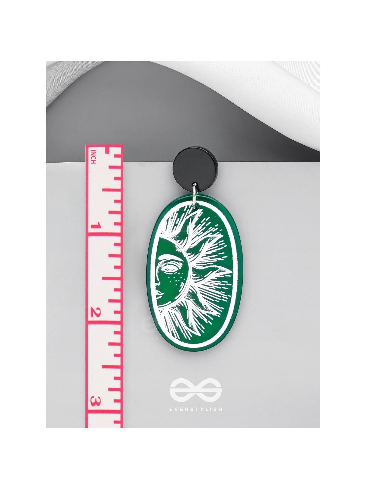 DAYDREAMS & SUNFEELS- STATEMENT ACRYLIC EARRINGS