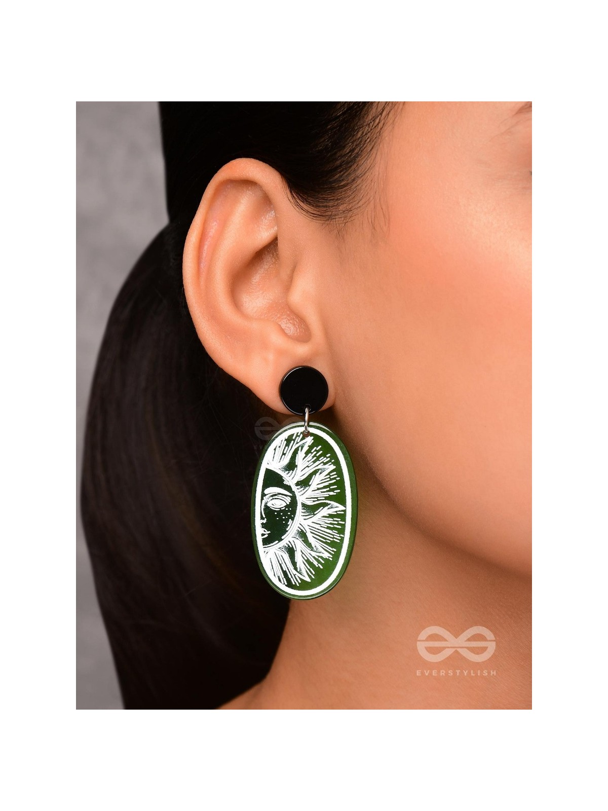DAYDREAMS & SUNFEELS- STATEMENT ACRYLIC EARRINGS