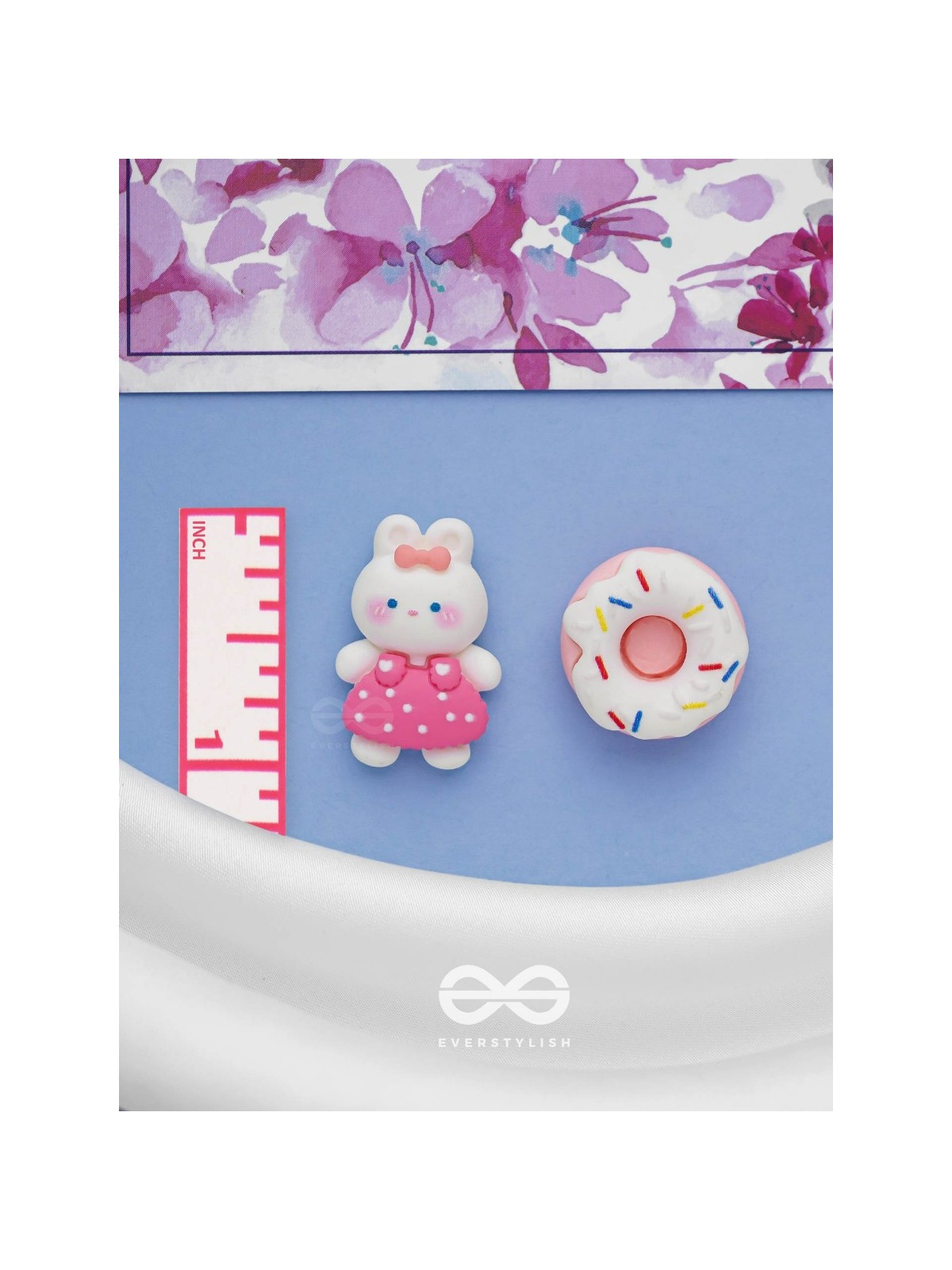 DONUT DARLINGS - MISMATCHED ACRYLIC STUD EARRINGS