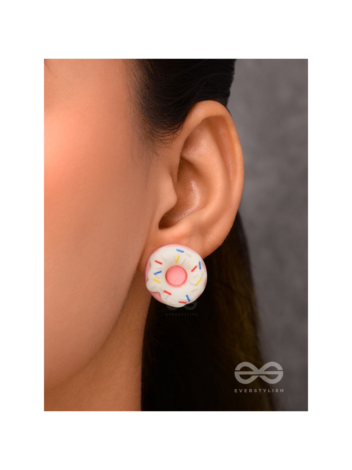 DONUT DARLINGS - MISMATCHED ACRYLIC STUD EARRINGS