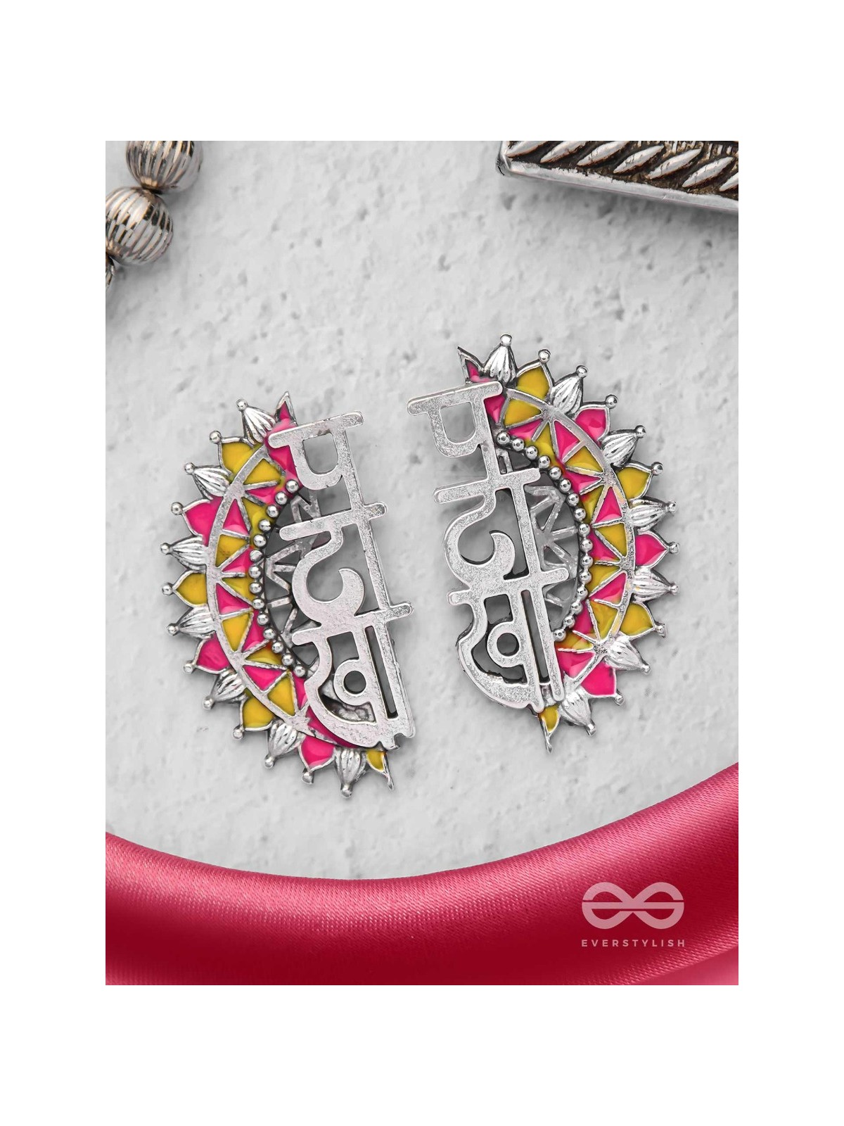 The Kudi Pataakha - Statement Oxidised Earrings