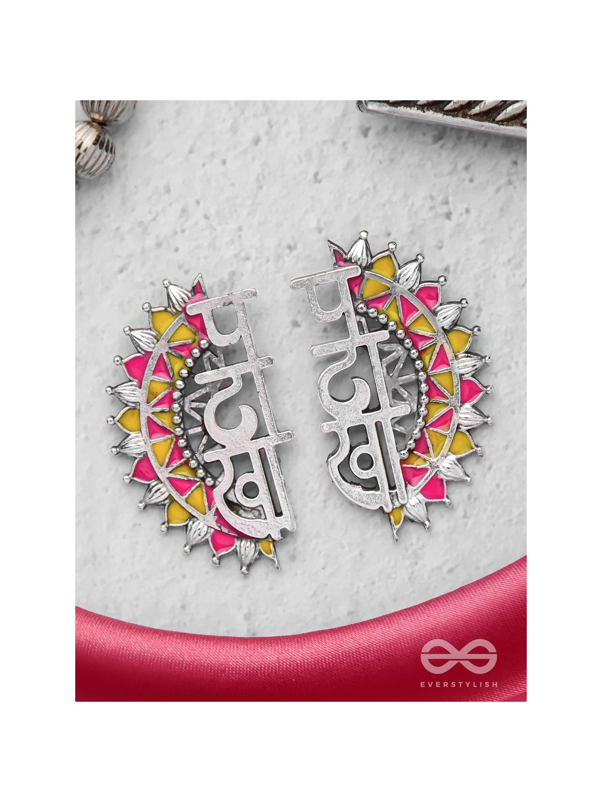 The Kudi Pataakha - Statement Oxidised Earrings