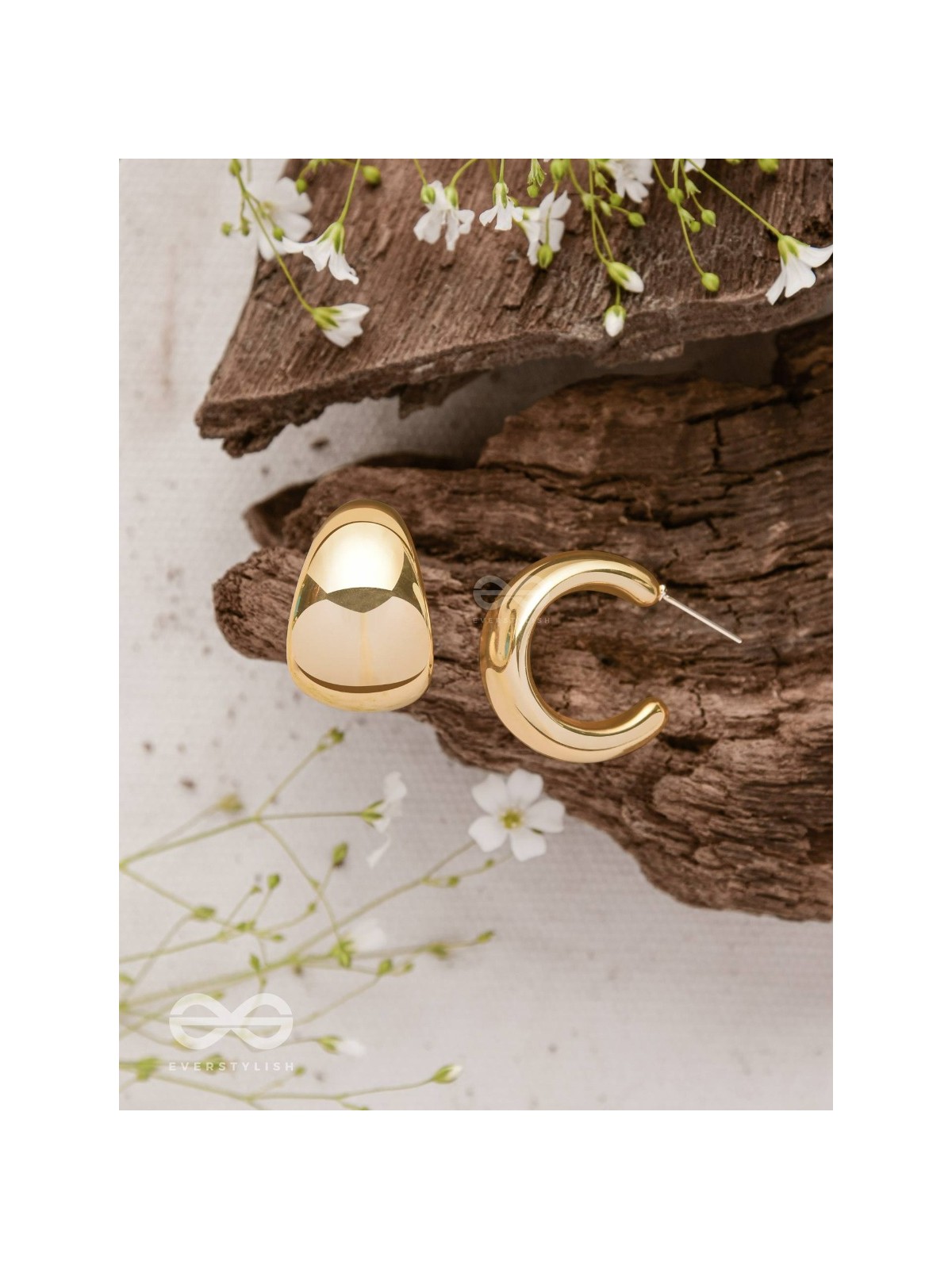 Luminary Echoes - Golden Earrings