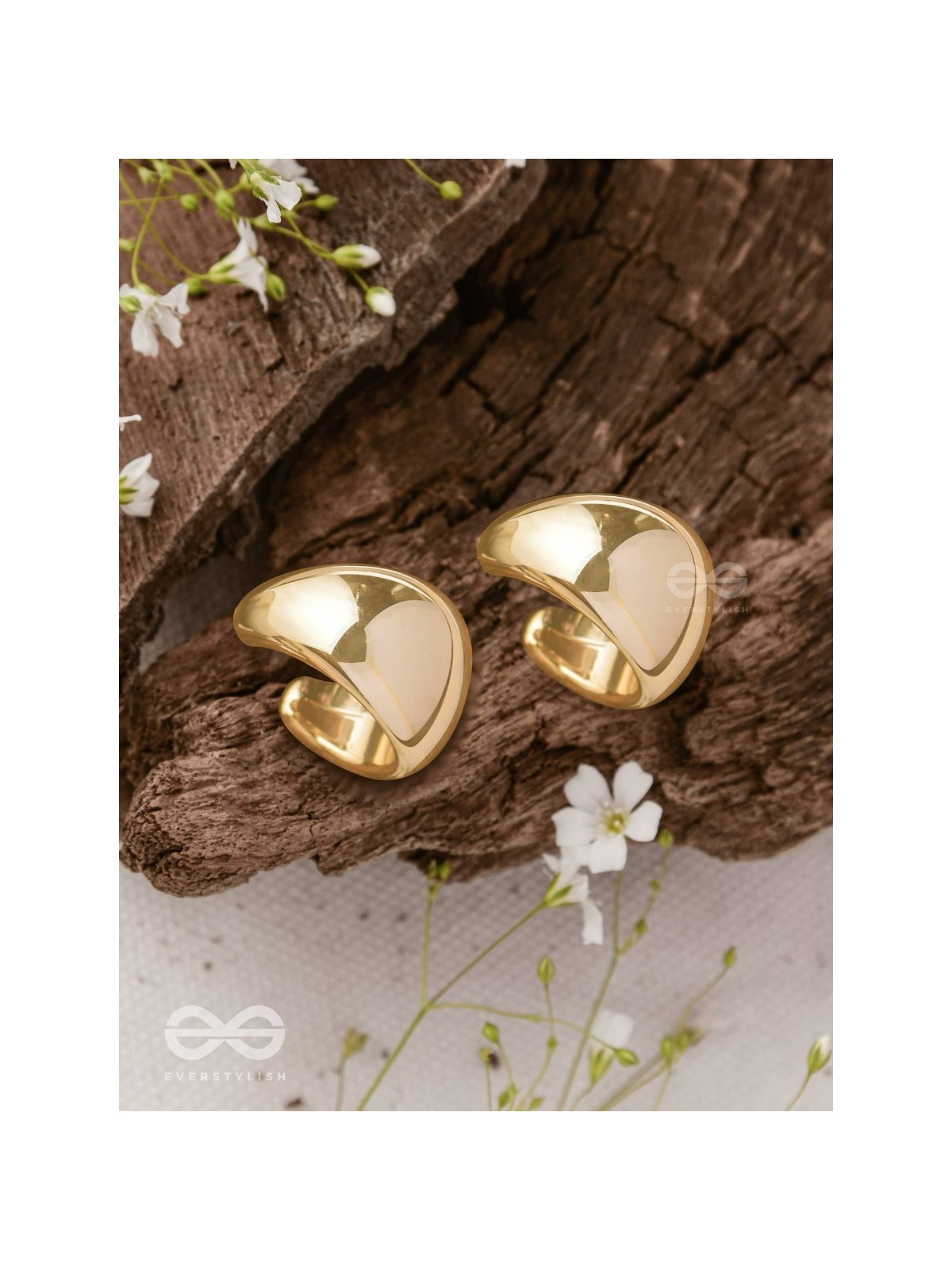 Luminary Echoes - Golden Earrings