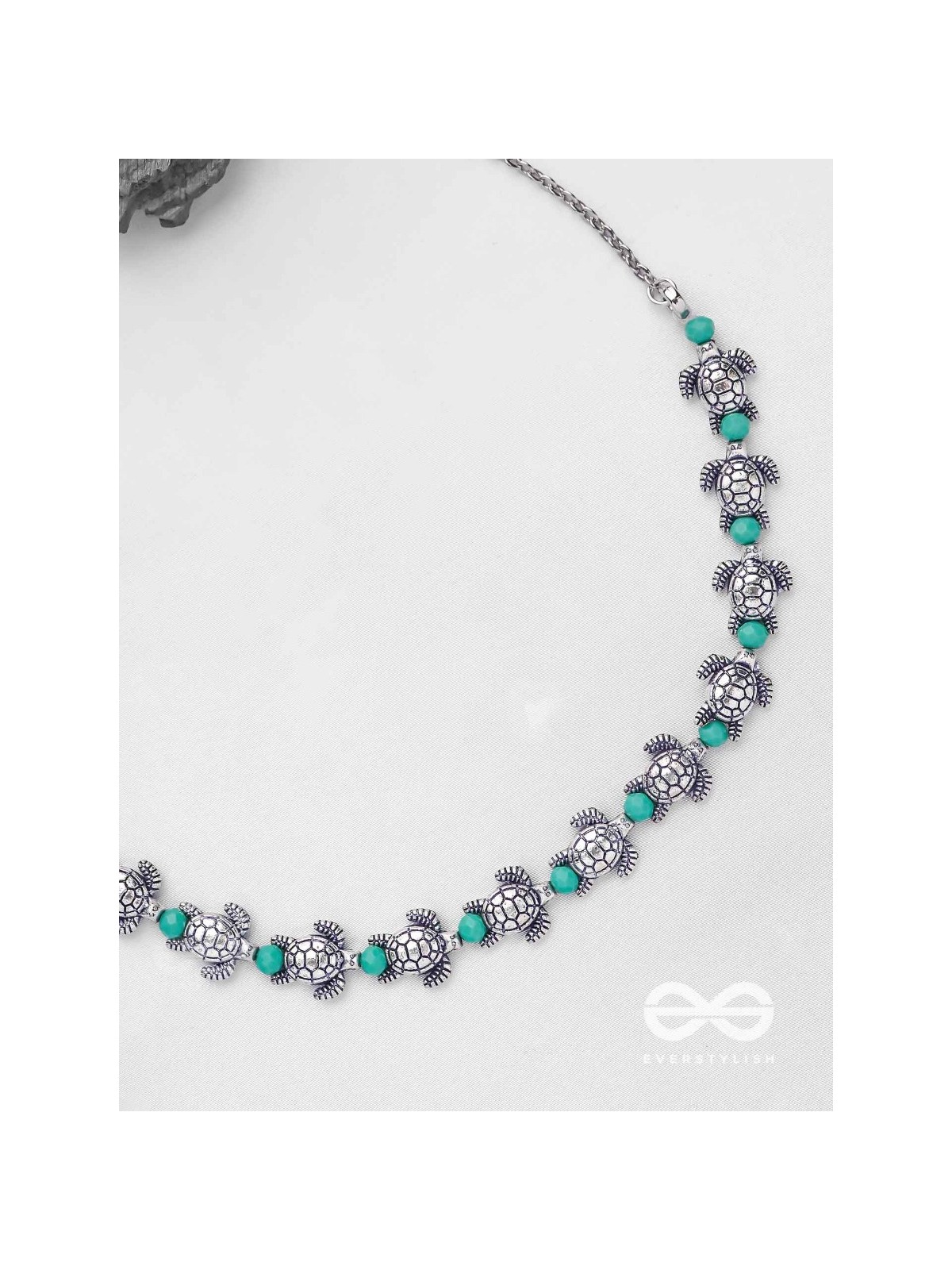 Turtle's Treasure Trove - Casual Oxidised Neckpiece