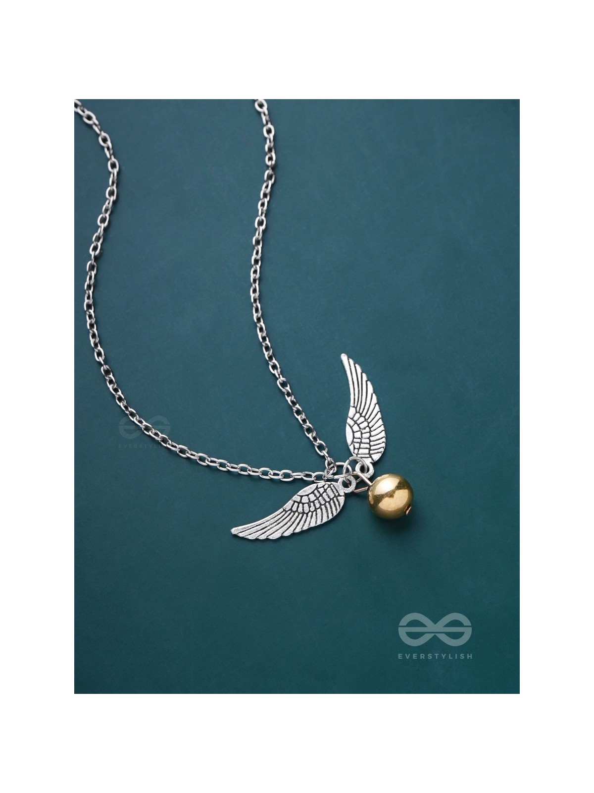 Resting Quidditch - Statement Silver Pendant