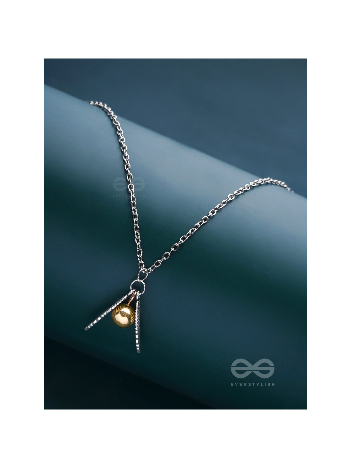 Resting Quidditch - Statement Silver Pendant