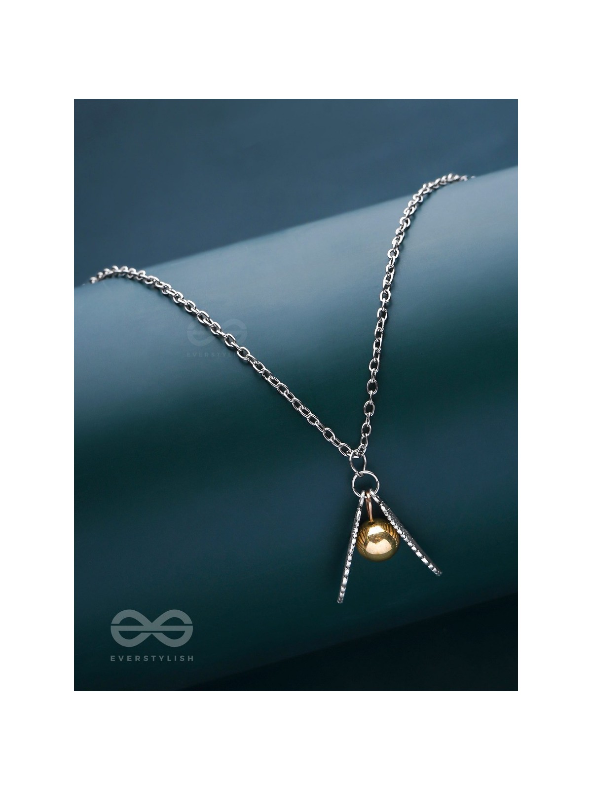 Resting Quidditch - Statement Silver Pendant