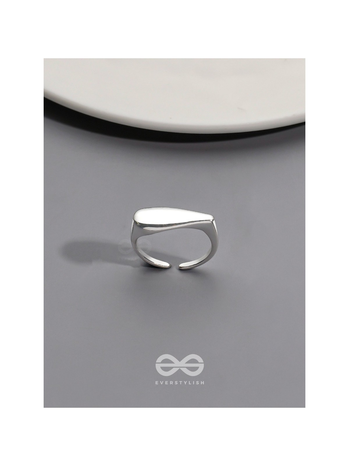 Silver Serenity - Classic Silver Ring 