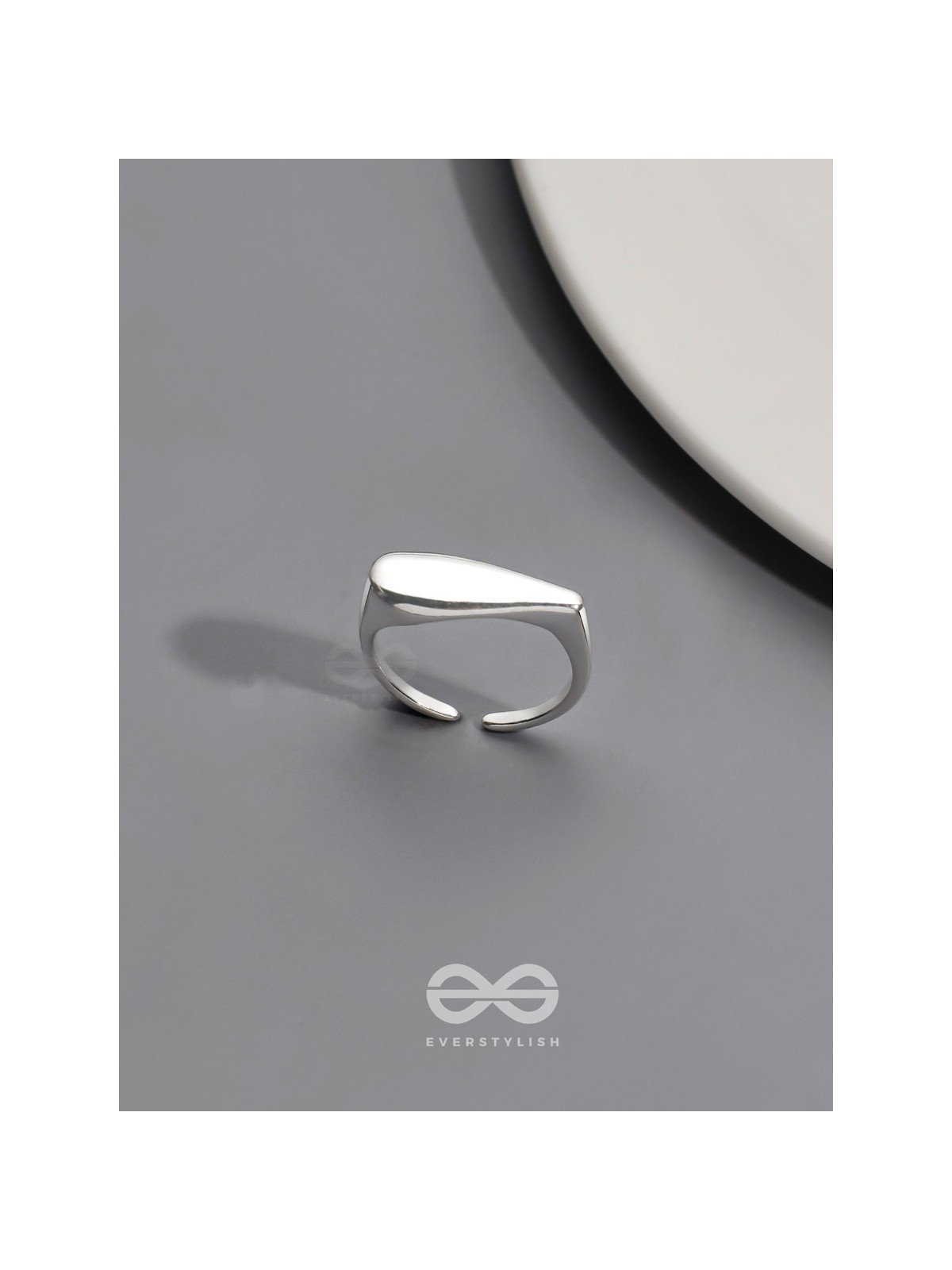 Silver Serenity - Classic Silver Ring 