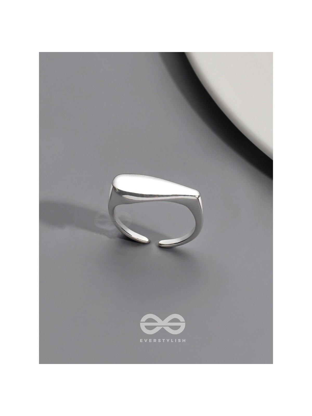 Silver Serenity - Classic Silver Ring 