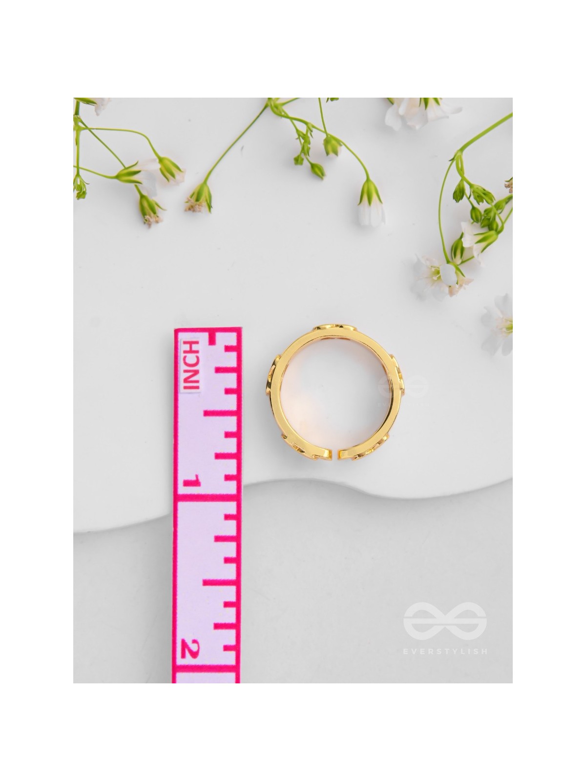 Adorable Affection - Heart Enamelled Ring 