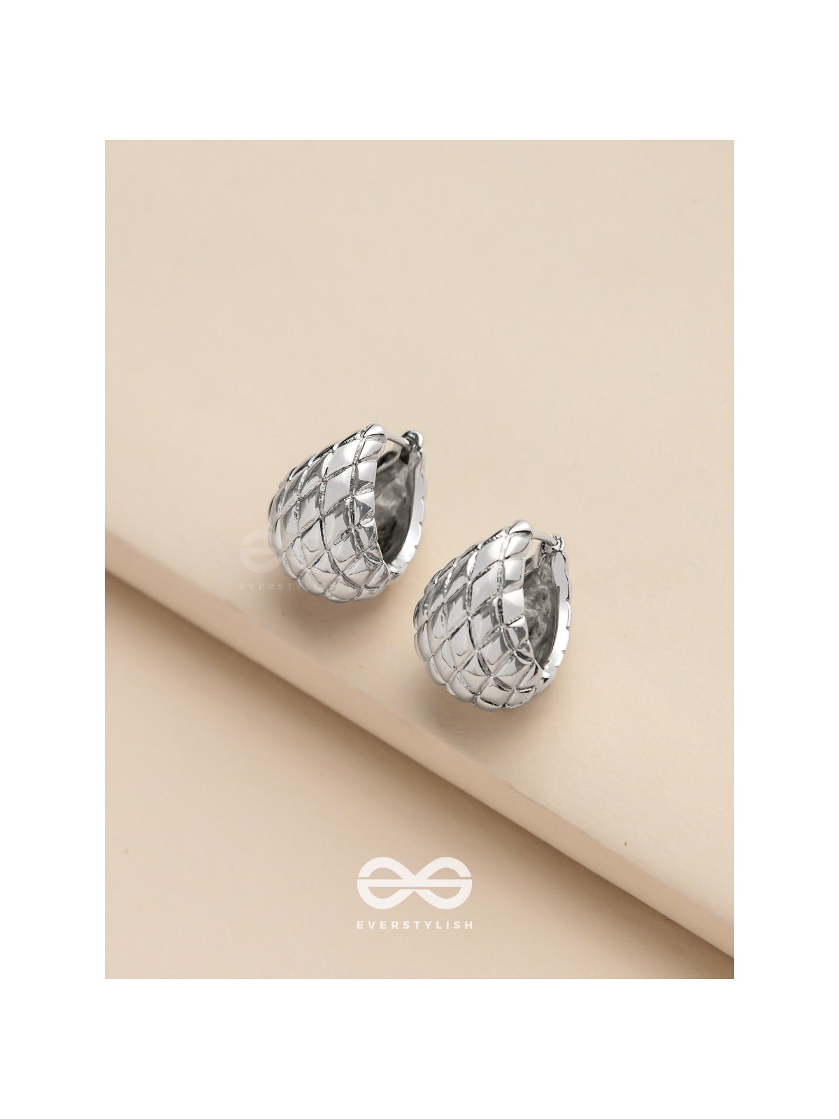 Moonlit Scales - Silver Earrings