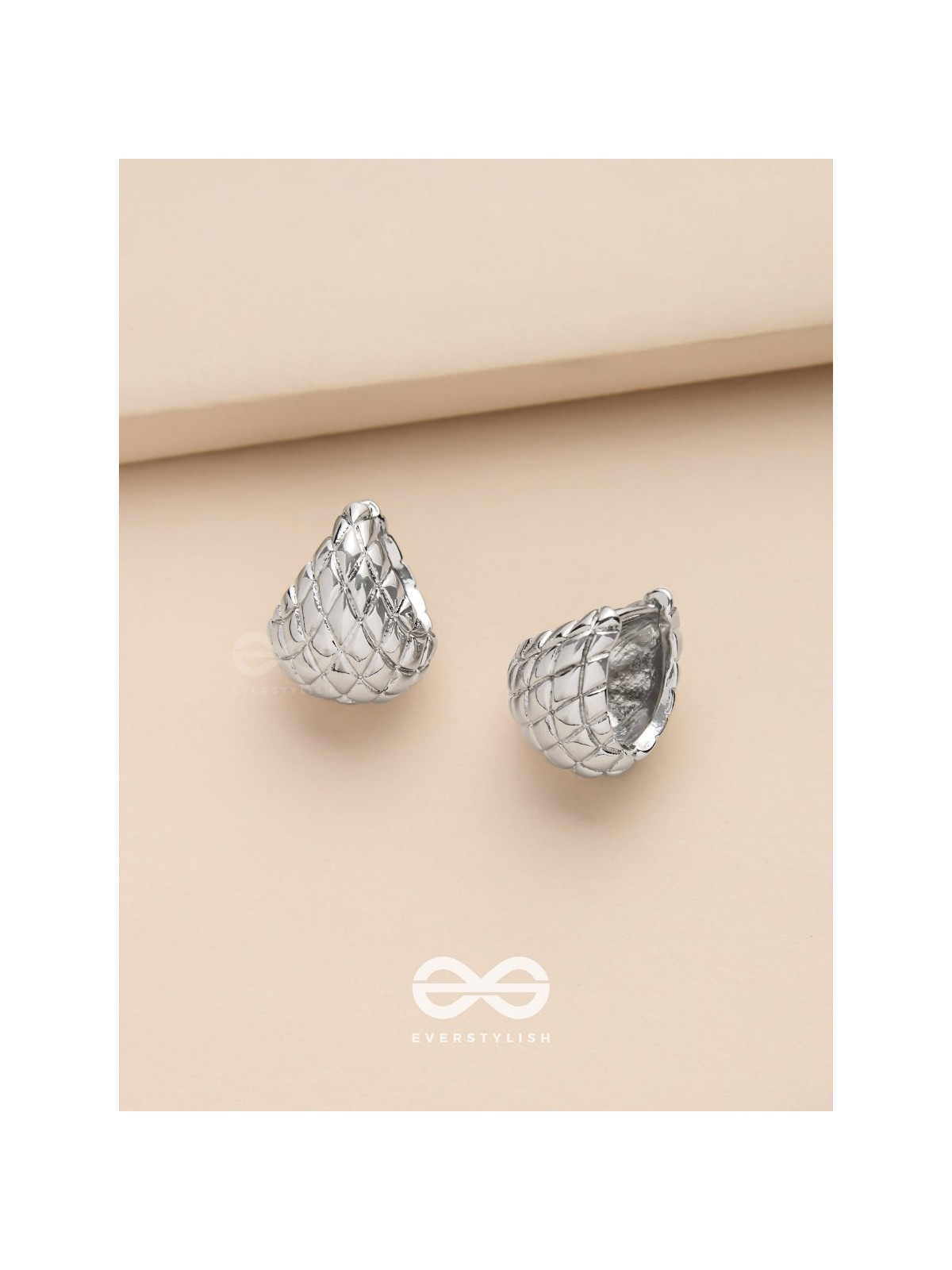 Moonlit Scales - Silver Earrings