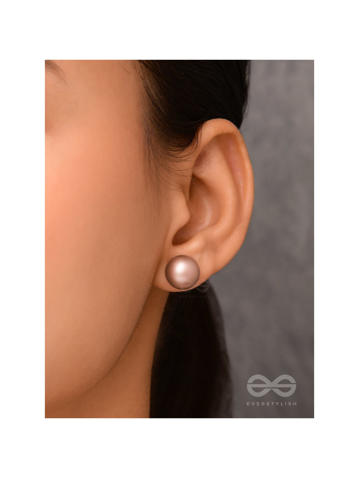Drop Of Mocha - Casual Stud Earrings