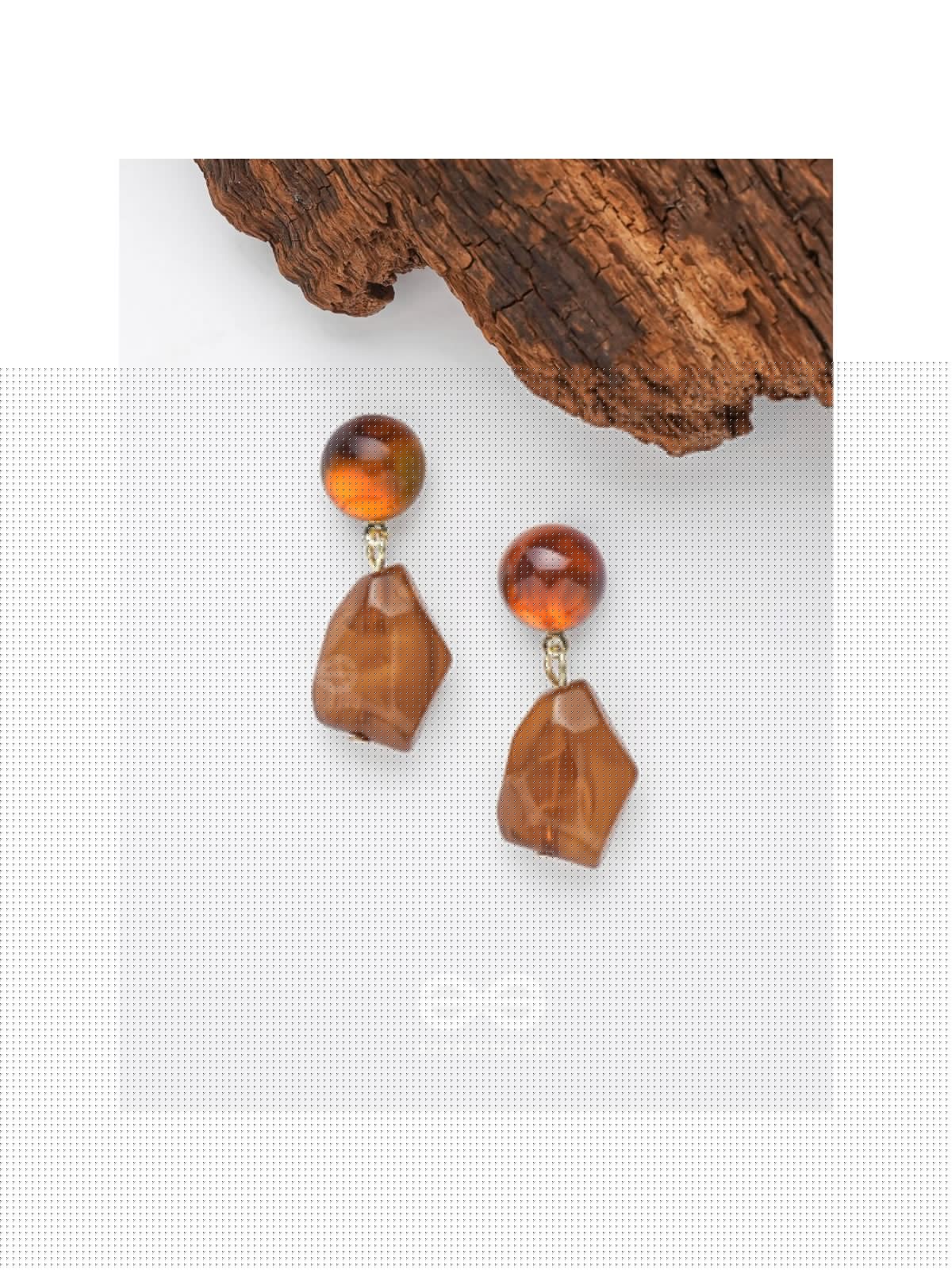 Brewed Mosaic - Statement Earrings