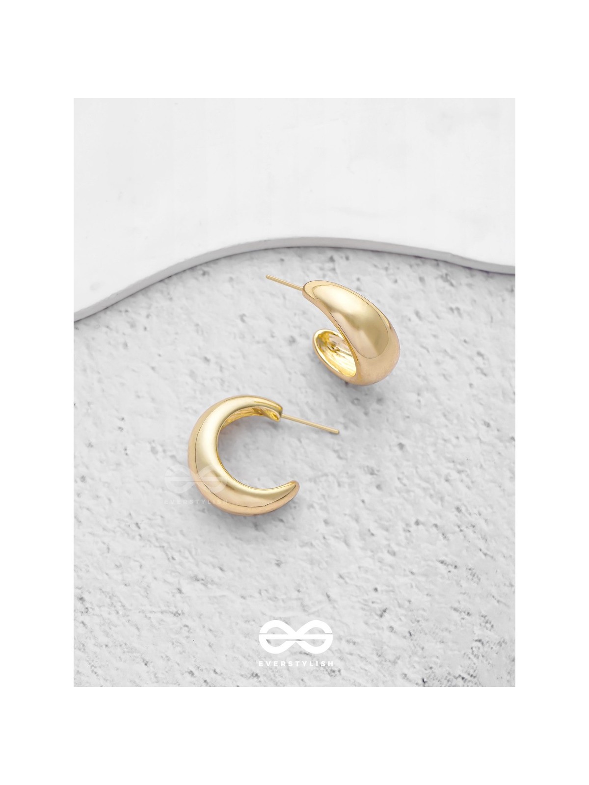 The Elysian Hoops - Golden Earrings