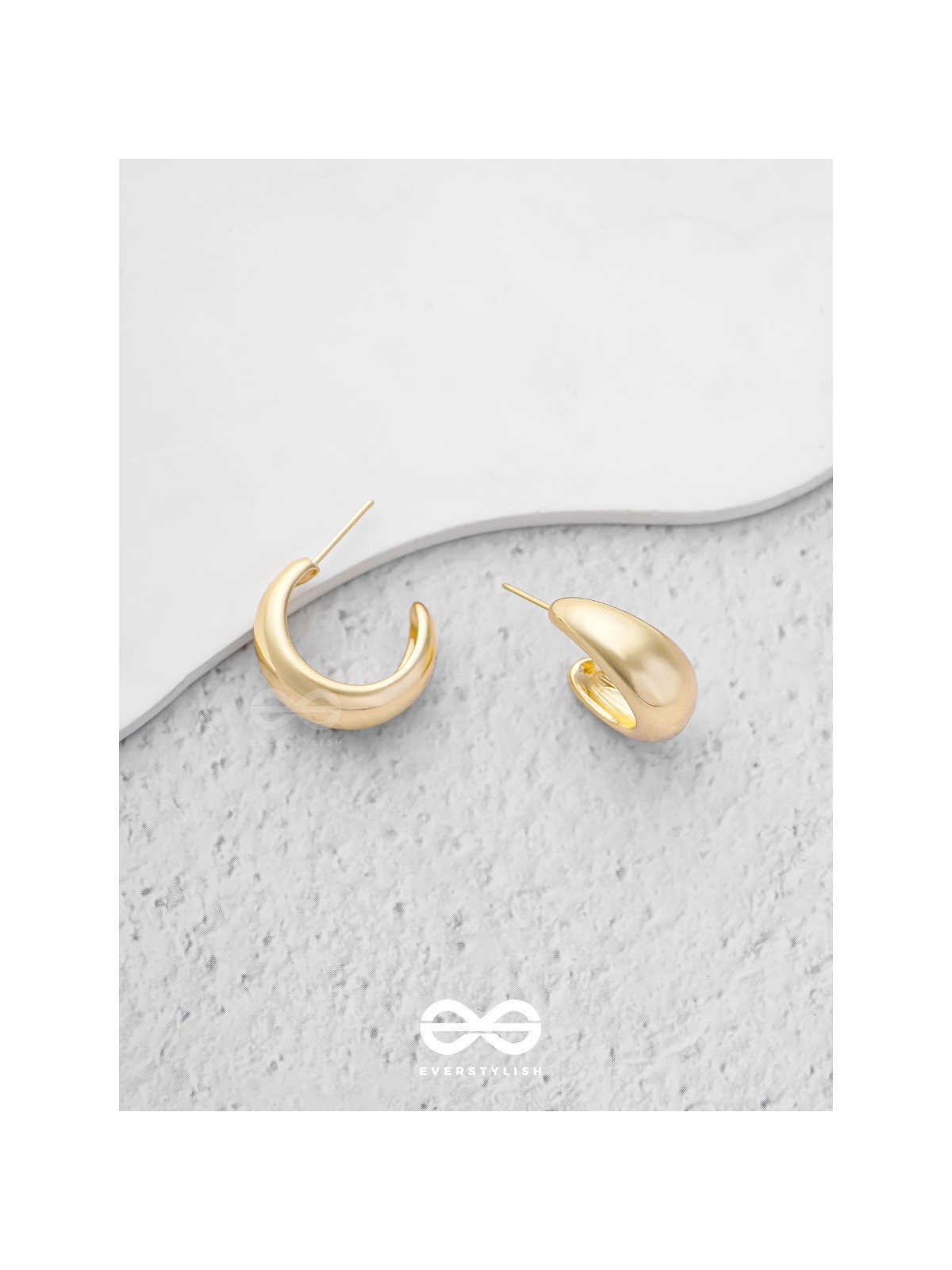 The Elysian Hoops - Golden Earrings